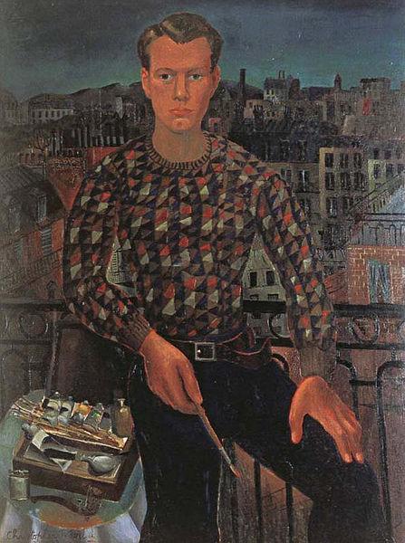 Christopher Wood Self portrait oil painting image